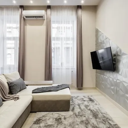 Modern For Groups Near Oktogon Apartamento *